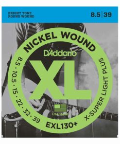 מיתרים לגיטרה חשמלית דדריו - 8.5-39 - Daddario EXL130+ Nickel Wound