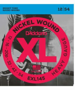 מיתרים לגיטרה חשמלית דדריו - 12-54 - Daddario EXL145 Nickel Wound