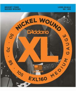 מיתרים לגיטרה בס דדריו - 50-105 - Daddario EXL160 Nickel Wound Bass Long Scale