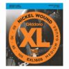 מיתרים לגיטרה בס דדריו - 50-105 - Daddario EXL160S Nickel Wound Bass Short Scale