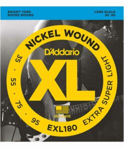 מיתרים לגיטרה בס דדריו - 35-95 - Daddario EXL180 Nickel Wound Bass Long Scale