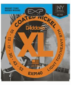 מיתרים לגיטרה חשמלית דדריו - 10-52 - Daddario EXP140 Coated Nickel Wound