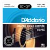 מיתרים לגיטרה 12 אקוסטית דדריו - 10-47 - Daddario EXP36 Coated 80/20 Bronze 12 String Acoustic Guitar Strings