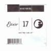מיתר בודד לגיטרה אליקסיר - Elixir Plain Steel Single - 017