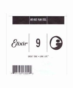 מיתר בודד לגיטרה אליקסיר - Elixir Plain Steel Single - 009