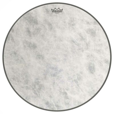 עור פנימי/חיצוני לתוף בס רמו -"REMO FA-1524-00 AMBASSADOR Fiberskyn 24