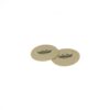 שתי מדבקות לתוף בס רמו - REMO HK-6204-02 SOUND CONTROL Clear Dot Patch 4"