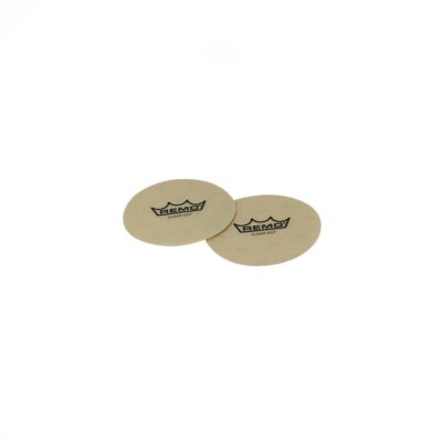 שתי מדבקות לתוף בס רמו - REMO HK-6204-02 SOUND CONTROL Clear Dot Patch 4"