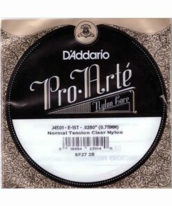 מיתר בודד E-1 ( ראשון ) לגיטרה קלאסית דדריו - Daddario Nylon Single - 028