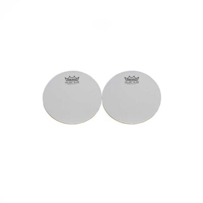 שתי מדבקות לתוף בס רמו - REMO KS-0004-PH FALAM SLAM 4"