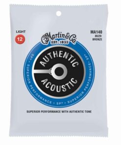 מיתרים לגיטרה אקוסטית מרטין - Martin 80/20 Bronze MA140 12-54