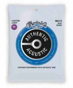 מיתרים לגיטרה אקוסטית מרטין - Martin 80/20 Bronze MA175 11-52