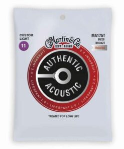 מיתרים לגיטרה אקוסטית מרטין - Martin 80/20 Bronze Treated MA175T 11-52