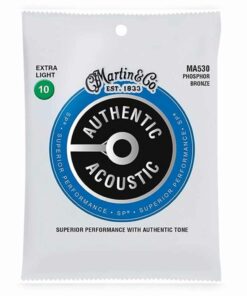 מיתרים לגיטרה אקוסטית מרטין - Martin Phosphor Bronze MA530 10-47