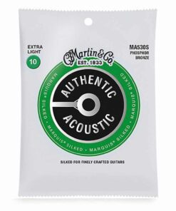 מיתרים לגיטרה אקוסטית מרטין - Martin Phosphor Bronze MA530S 10-47