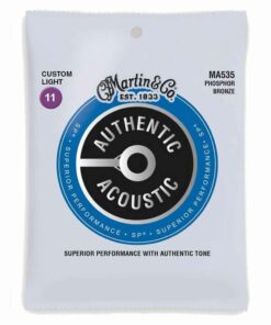 מיתרים לגיטרה אקוסטית מרטין - Martin Phosphor Bronze MA535 11-52