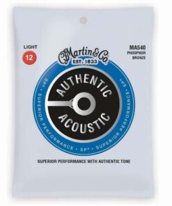 מיתרים לגיטרה אקוסטית מרטין - Martin Phosphor Bronze MA540 12-54