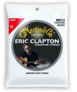 מיתרים לגיטרה אקוסטית מרטין אריק קלפטון - Martin Eric Clapton Phosphor Bronze MEC12 12-54