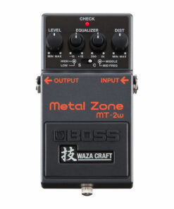 פדל אפקט דיסטורשן בוס - BOSS Waza Craft MT-2W Metal Zone