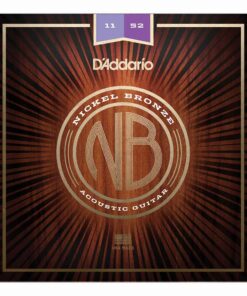 מיתרים לגיטרה אקוסטית דדריו - Daddario Nickel Bronze NB1152 Acoustic Guitar Strings - 11-52