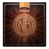 מיתרים לגיטרה אקוסטית דדריו - Daddario Nickel Bronze NB1256 Acoustic Guitar Strings - 12-56
