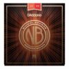 מיתרים לגיטרה אקוסטית דדריו - Daddario Nickel Bronze NB1356 Acoustic Guitar Strings - 13-56