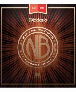מיתרים לגיטרה אקוסטית דדריו - Daddario Nickel Bronze NB1356 Acoustic Guitar Strings - 13-56