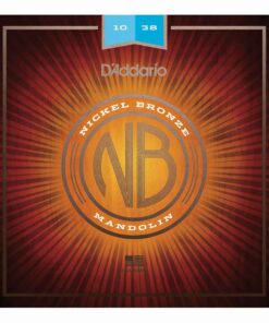 מיתרים למנדולינה דדריו - 10-38 - Daddario NBM1038 Nickel Bronze Mandolin Set Light