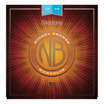 מיתרים למנדולינה דדריו - 10-38 - Daddario NBM1038 Nickel Bronze Mandolin Set Light