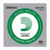 מיתר בודד לגיטרה חשמלית דדריו - Daddario NW074 Single Nickel Wound - 074