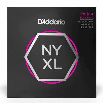 מיתרים לגיטרה חשמלית דדריו - 09-84 - Daddario NYXL0984SB Nickel Wound 8 String Strandberg Electric Guitar