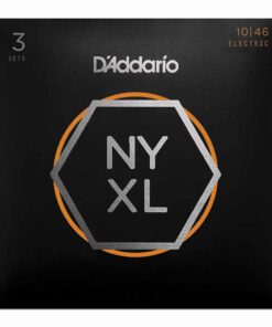 3 סטים מיתרים לגיטרה חשמלית דדריו - 10-46 - Daddario NYXL1046-3P Nickel Wound 3Pack