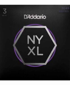 3 סטים מיתרים לגיטרה חשמלית דדריו - 11-49 - Daddario NYXL1149-3P Nickel Wound 3Pack