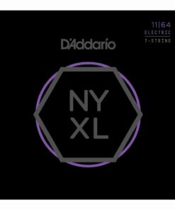 מיתרים לגיטרה 7 חשמלית דדריו - 11-64 -  Daddario NYXL1164 Nickel Wound 7 String Electric Guitar Strings