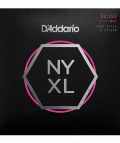 מיתרים לגיטרה בס 6 מיתרים דדריו - 32-130 - Daddario NYXL32130 Set Long Scale 6String