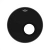 עור חיצוני לתוף בס רמו -"REMO P3-1018-ES-DM POWERSTROKE P3 Ebony Dynamo Port 18