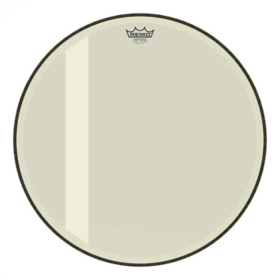 עור חיצוני לתוף בס רמו -"REMO P3-1022-00-FLT POWERSTROKE P3 Felt Tone Hazy 22
