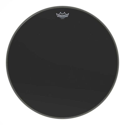 עור פנימי/חיצוני לתוף בס רמו -"REMO P3-1022-ES POWERSTROKE P3 Ebony 22