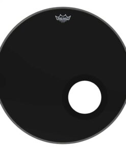 עור חיצוני לתוף בס רמו -"REMO P3-1022-ES-DM POWERSTROKE P3 Ebony Dynamo Port 22
