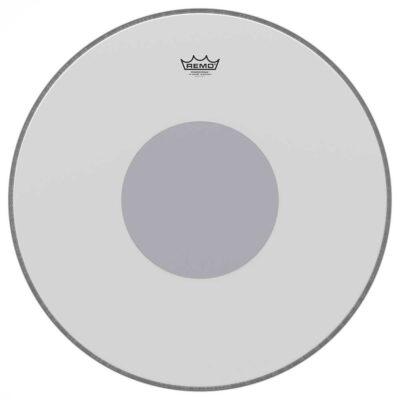 עור פנימי לתוף בס רמו -"REMO P3-1124-10 POWERSTROKE P3 Coated Black Dot 24