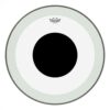עור פנימי לתוף בס רמו -"REMO P3-1322-10 POWERSTROKE P3 Clear Black Dot 22
