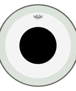 עור פנימי לתוף בס רמו -"REMO P3-1322-10 POWERSTROKE P3 Clear Black Dot 22
