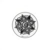 עור עליון לטם טם או לסנר רמו -"REMO PE-0014-AB-005 ARTBEAT - EMPEROR CLEAR ARIC IMPROTA NOCTURNAL BLOOM 14