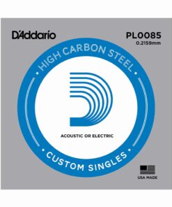 מיתר בודד לגיטרה דדריו - Daddario PL0085 Plain Steel Single - 0085