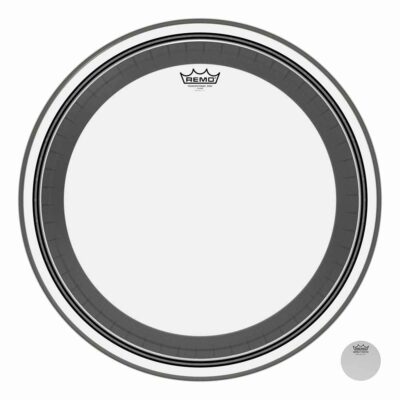 עור פנימי לתוף בס רמו -"REMO PR-1322-00 POWERSTROKE Pro Clear 22