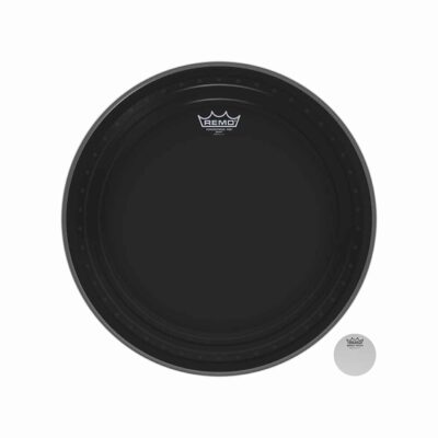 עור פנימי לתוף בס רמו -"REMO PR-1418-00 POWERSTROKE Pro Ebony 18