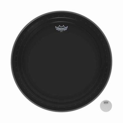 עור פנימי לתוף בס רמו -"REMO PR-1420-00 POWERSTROKE Pro Ebony 20