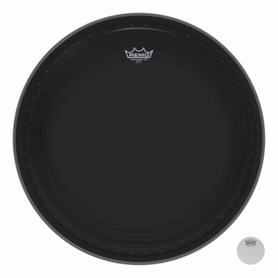 עור פנימי לתוף בס רמו -"REMO PR-1422-00 POWERSTROKE Pro Ebony 22