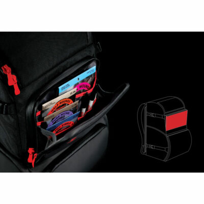 ⁦תיק גב מקצועי לאנשי במה דדריו - D'Addario Planet Waves PW-BLGTP-01 Backline Gear Transport Backpack⁩ – תמונה ⁦8⁩