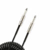 כבל מקורזל לגיטרה 9m דדריו - Daddario PW-CDG-30BK Planet Waves Coiled Instrument Cable - 30